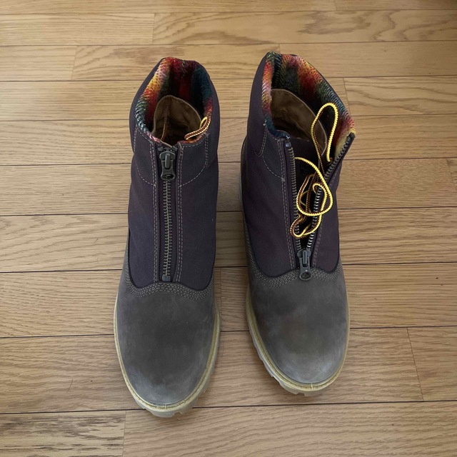 期間限定特価】 希少 00s スエード woolrich timberland 紫