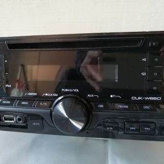 ケンウッド(KENWOOD)のKENWOOD  CUK-W66D USBポート装備　美品(カーオーディオ)