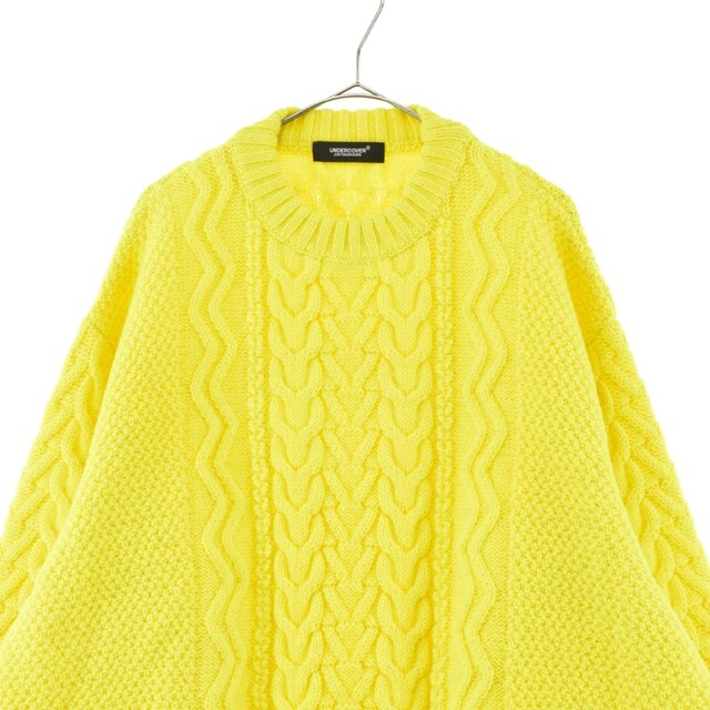 UNDERCOVER - UNDERCOVER アンダーカバー 22AW NEON CABLE KNIT UNDERCOVER - UNDERCOVER アンダーカバー 22AW NEON CABLE KNIT