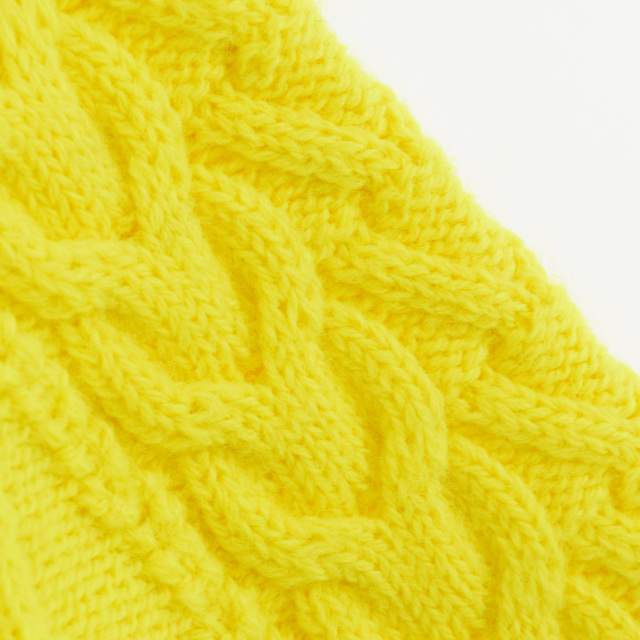 UNDERCOVER - UNDERCOVER アンダーカバー 22AW NEON CABLE KNIT UNDERCOVER - UNDERCOVER アンダーカバー 22AW NEON CABLE KNIT