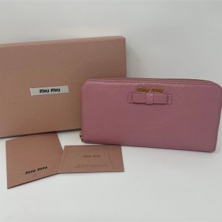 ミュウミュウ リボン 財布(レディース)の通販 1,000点以上 | miumiuの