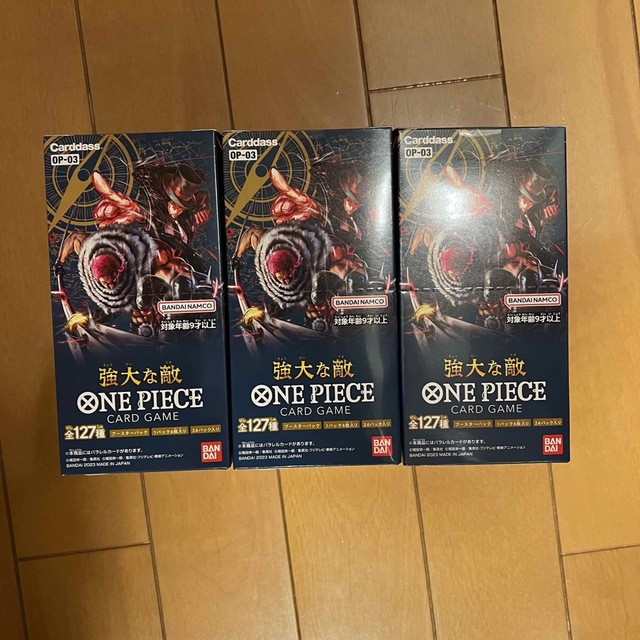 ONE PIECE - ワンピースカードゲーム 第3弾 強大な敵 未開封 3BOX
