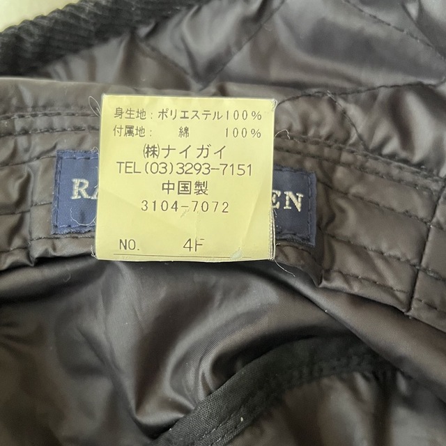 Ralph Lauren(ラルフローレン)の美品　ラルフローレン　帽子　56cm  送料込 レディースの帽子(ハット)の商品写真