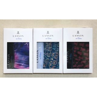 ランバンオンブルー(LANVIN en Bleu)のLANVIN en Bleu ボクサーパンツ Ｍサイズ 3枚セット 日本製(ボクサーパンツ)