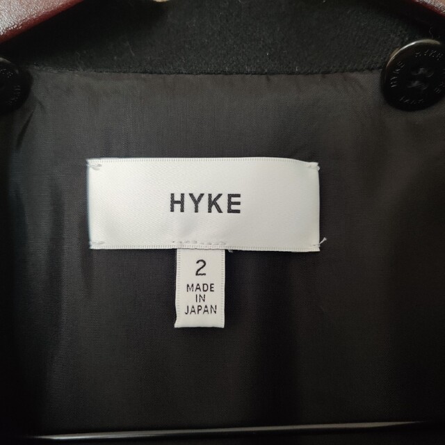 65%OFF【送料無料】 hyke ハイク 20aw メディカルコート ブラック ユニ