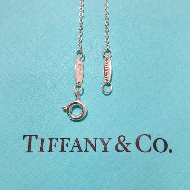 Tiffany & Co.(ティファニー)のTIFFANY&Co. アクアマリン バイザヤード Ag925 0.06ct レディースのアクセサリー(ネックレス)の商品写真