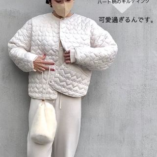 ZARA - ZARA ハートキルティングジャケット Mの通販 by 1903｜ザラなら ...