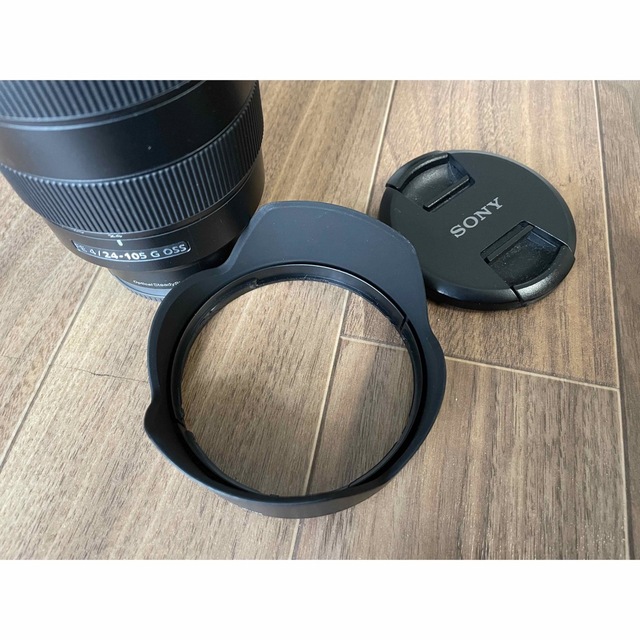 SONY(ソニー)のFE 24-105mm F4 G OSS ブラック SEL24105G  スマホ/家電/カメラのカメラ(レンズ(ズーム))の商品写真