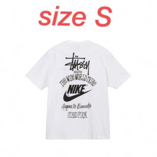 ナイキ(NIKE)の<STUSSY>  STÜSSY & NIKE TEE  size S(Tシャツ/カットソー(半袖/袖なし))