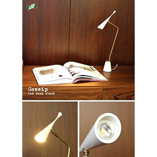 ART WORK STUDIO Gossip-LED desk light GY ゴシップデスクライト グレー AW-0376E