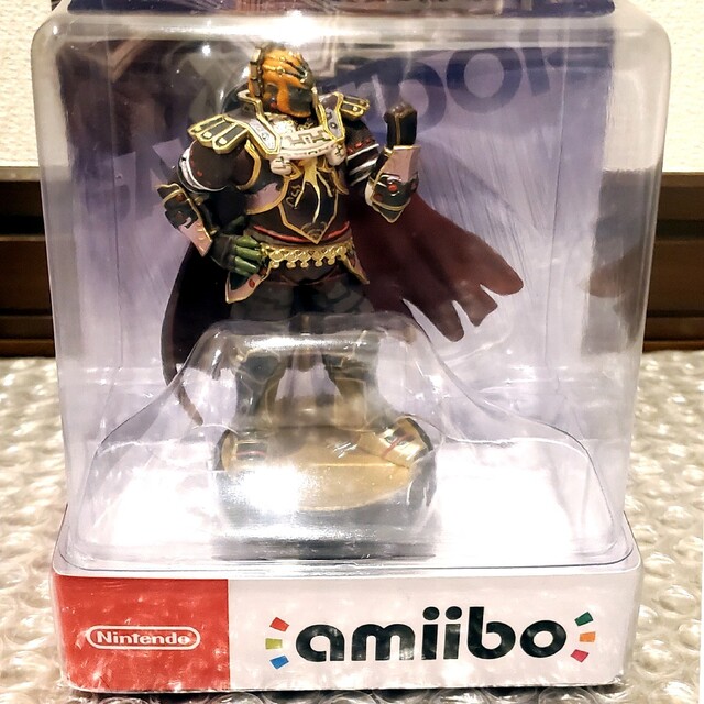 任天堂(ニンテンドウ)の【新品未開封】amiibo ガノンドロフ 大乱闘スマッシュブラザーズ ゼルダ エンタメ/ホビーのフィギュア(アニメ/ゲーム)の商品写真