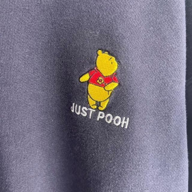 Disney - 90's Disney ディズニー POOH プーさん ロゴ刺繍 Disney - 90's Disney ディズニー POOH プーさん ロゴ刺繍
