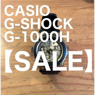 ジーショック(G-SHOCK)の【G SHOCK】ジャンク！G-1000H GOLD BLACK(腕時計(アナログ))