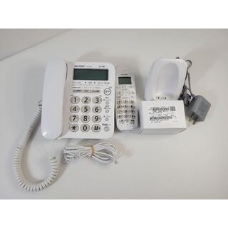 シャープ(SHARP)のシャープ 電話機 コードレス 子機1台 JD-G32CL【美品】(その他)