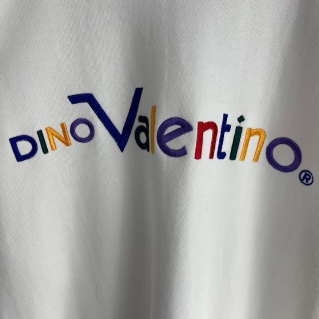 GIANNI VALENTINO(ジャンニバレンチノ)の90's Valentino バレンチノ　レインボーロゴ刺繍　トレーナー　新品 メンズのトップス(スウェット)の商品写真