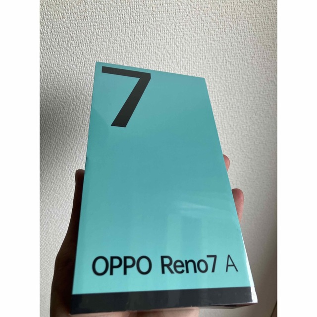 【SIMフリー】OPPO Reno7 A CPH2353 黒【新品未開封】