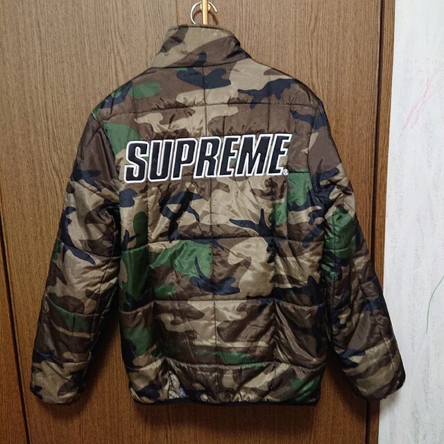 15aw Supreme Reversible Pullover Puffer ショッピング販促 メンズ