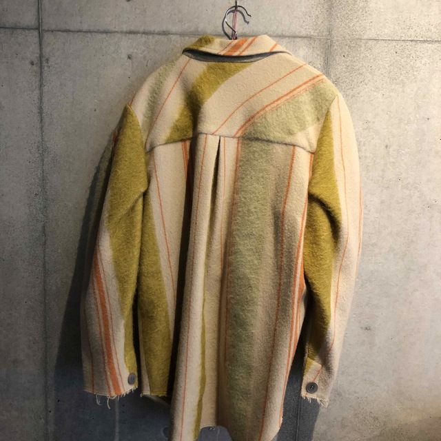 LE CIEL BLEU(ルシェルブルー)のIRENE Mohair Stripe Shirt Jacket  レディースのジャケット/アウター(その他)の商品写真