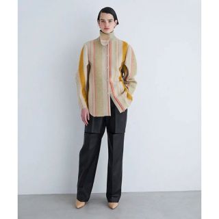 ルシェルブルー(LE CIEL BLEU)のIRENE Mohair Stripe Shirt Jacket (その他)