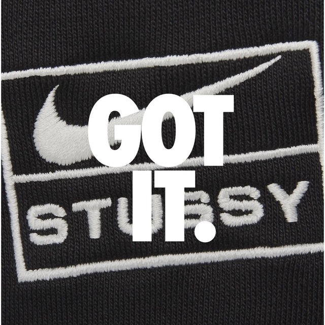 STUSSY(ステューシー)のNIKE ナイキ stussy ステューシー スウェット パンツ ブラックS メンズのパンツ(その他)の商品写真