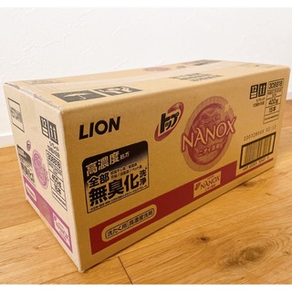 ライオン(LION)のスーパーナノックス ニオイ専用 高濃度 洗濯洗剤 液体 本体(400g×15本)(洗剤/柔軟剤)