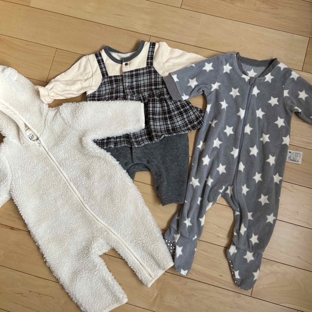 60 babyGap ユニクロ 西松屋 ロンパース カバーオール-