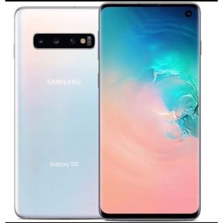 サムスン(SAMSUNG)の新品未開封 Galaxy S10+ 128GB プリズムホワイト SIMフリー(スマートフォン本体)