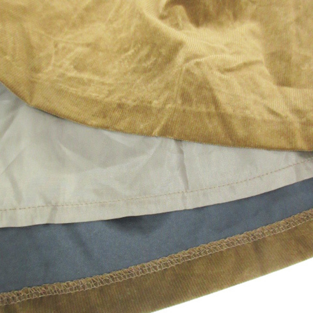 Techichi(テチチ)のテチチ Te chichi フレアスカート ミモレ丈 無地 S カーキ /FF レディースのスカート(ひざ丈スカート)の商品写真