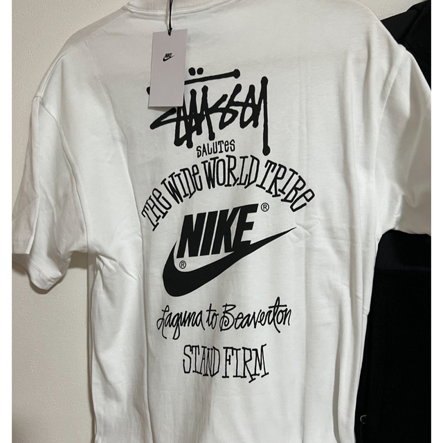 Stussy x Nike Men's T-Shirt "White" L