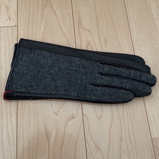 ランバン(LANVIN)のランバン　日本製革手袋　21センチ　タグ付き未使用品(手袋)