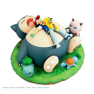 メガハウス(MegaHouse)の新品 G.E.M.EXシリーズ　ポケットモンスター カビゴンとおやすみ(キャラクターグッズ)