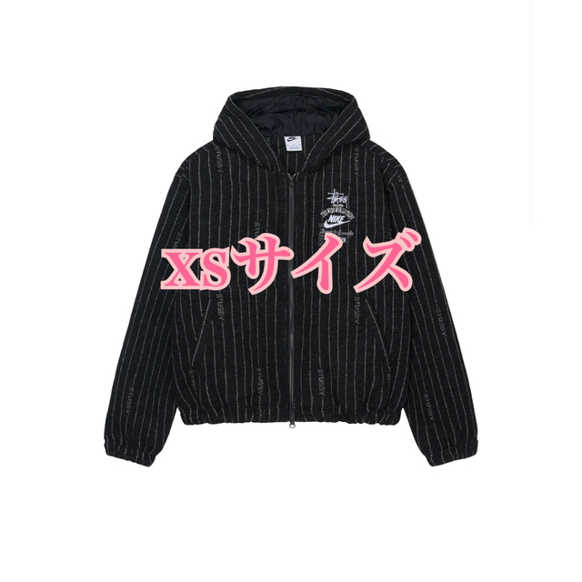 STUSSY(ステューシー)のSTÜSSY & NIKE STRIPE WOOL JACKET メンズのジャケット/アウター(ブルゾン)の商品写真