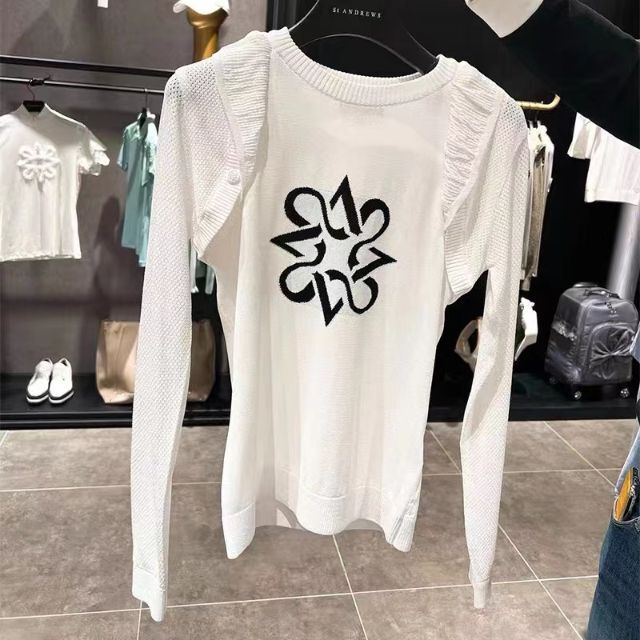 セントアンドリュース【L】美品 ニットセーター ゴルフウェア 日本製