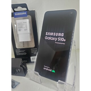 サムスン(SAMSUNG)のGalaxy S10e Prism Black 128GB DUAL SIMフリ(スマートフォン本体)