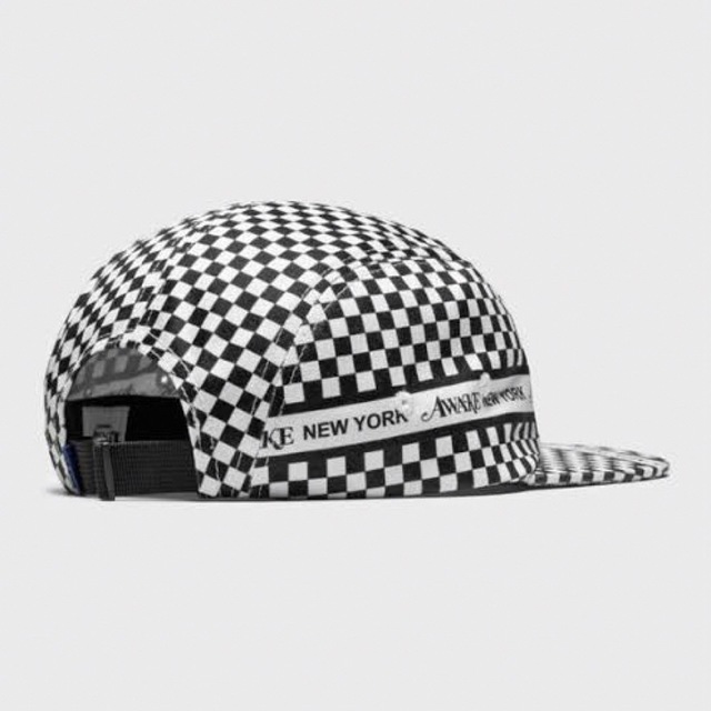 新品未使用 Awake NY Checkered Logo 5Panel Cap