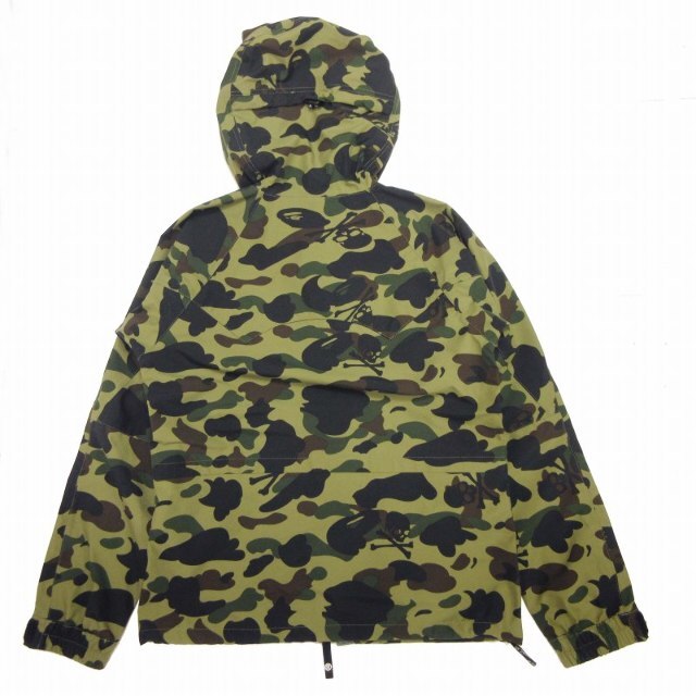 A BATHING APE BAPE カモフラ　スノーボードジャケット　エイプL