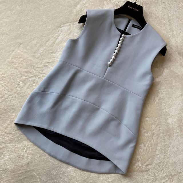 極美品 YOKO CHAN ヨーコ チャン ブラウス トップス 清楚 綺麗め www