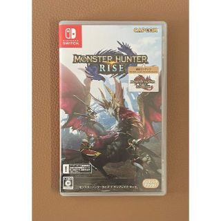 ニンテンドースイッチ(Nintendo Switch)のSwitchモンスターハンターライズ + サンブレイク（DLコード使用済み）(家庭用ゲームソフト)