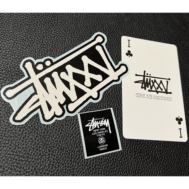 STUSSY(ステューシー)のSTUSSY Sticker & Trump A♣︎Card Set ■st63 メンズのファッション小物(その他)の商品写真