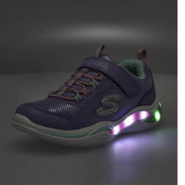 SKECHERS(スケッチャーズ)のSKECHERS スケッチャーズ S LIGHTS-POWER PETALS キッズ/ベビー/マタニティのキッズ靴/シューズ(15cm~)(スニーカー)の商品写真