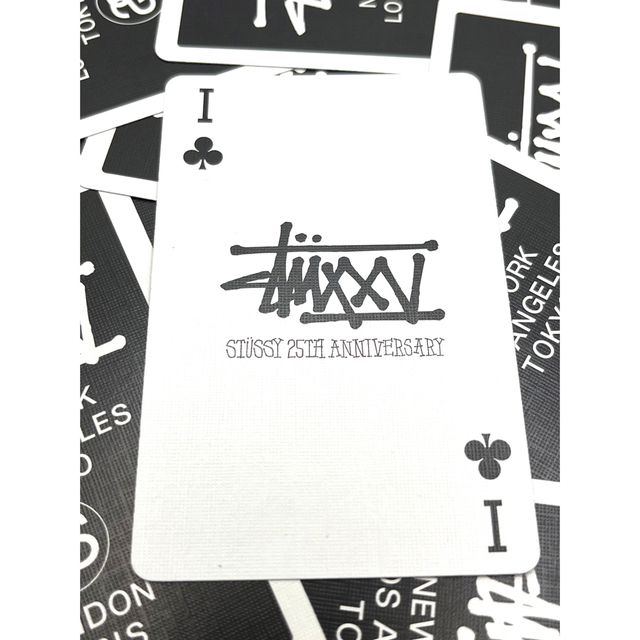 STUSSY(ステューシー)のSTUSSY Sticker & Trump A♣︎Card Set ■st64 メンズのファッション小物(その他)の商品写真