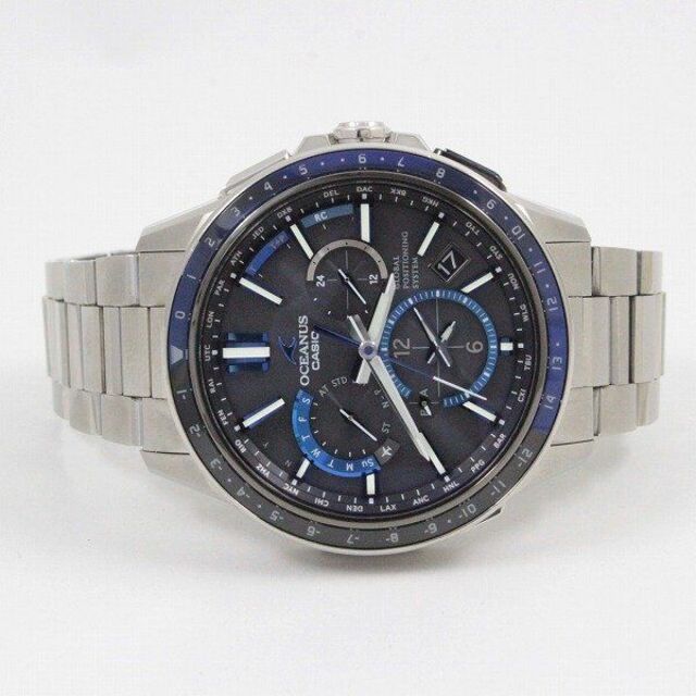 CASIO - カシオ オシアナス GPSハイブリット電波ソーラー メンズ