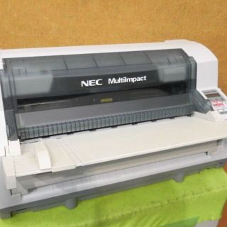 エヌイーシー(NEC)の【中古】NEC MultiImpact 700XEN 水平型ドットプリンタ(PC周辺機器)