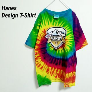 ヘインズ(Hanes)の90s vintage　Hanes　ヘインズ　タイダイ柄　Ｔシャツ(Tシャツ/カットソー(半袖/袖なし))