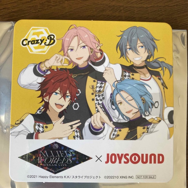 あんスタ JOYSOUND カラオケ コースター Crazy:Bの通販 by 氷華 Crazy:B コースター