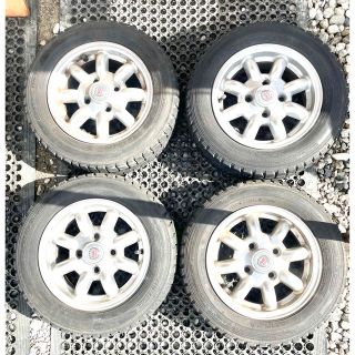 クラシックミニクーパー 純正12インチ スタッドレス付き - タイヤ
