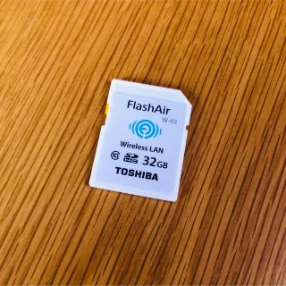 トウシバ(東芝)のflashair Toshiba wireless LAN SDカード 32GB(その他)