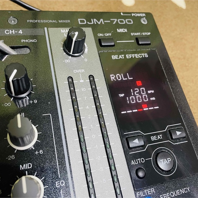 【名機】Pioneer DJ DJM-700-K  DJミキサー 2