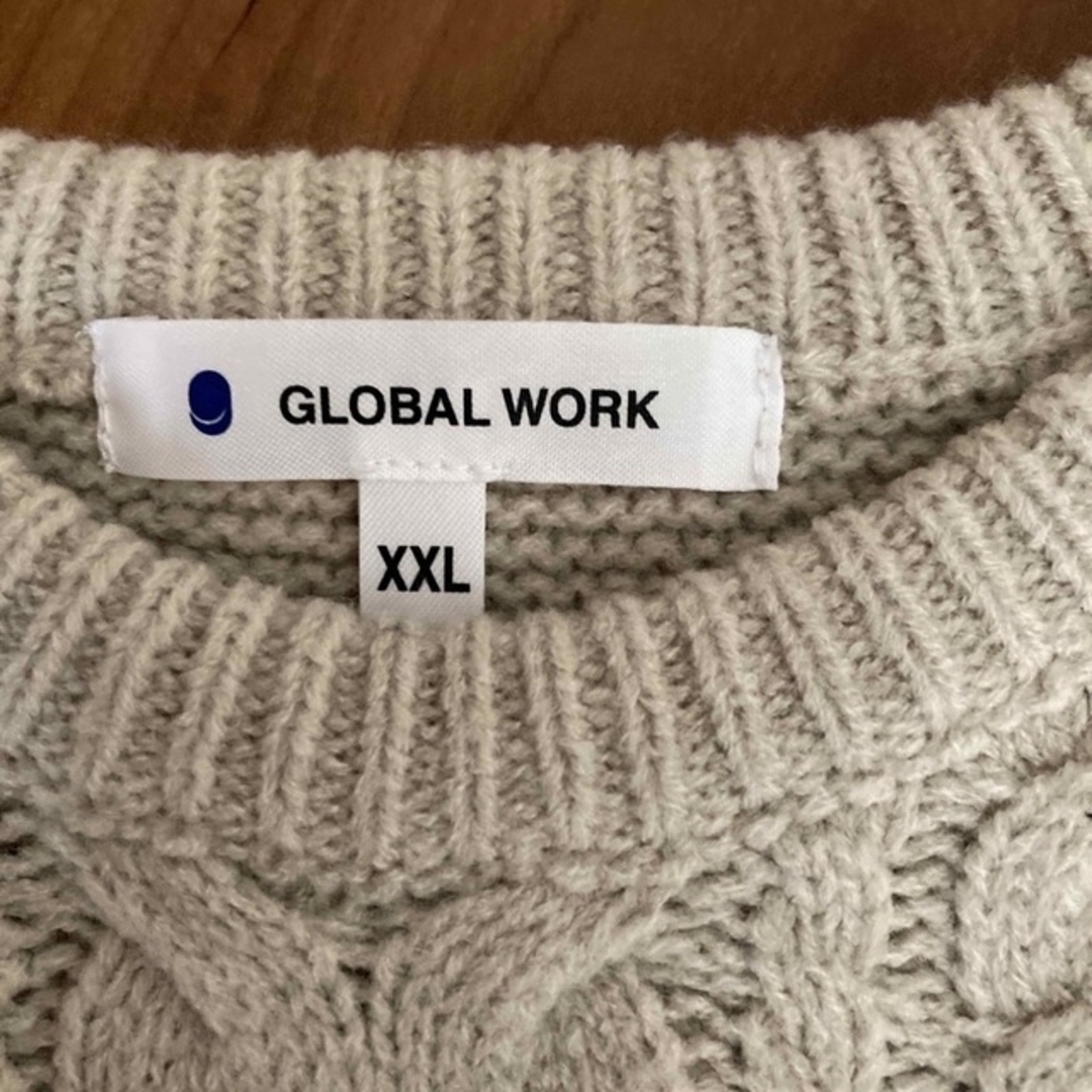 GLOBAL WORK(グローバルワーク)のグローバルワークニット　XXL キッズ/ベビー/マタニティのキッズ服女の子用(90cm~)(ニット)の商品写真