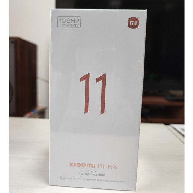 【新品未開封】Xiaomi 11T PRO 8GB/128GB ホワイト